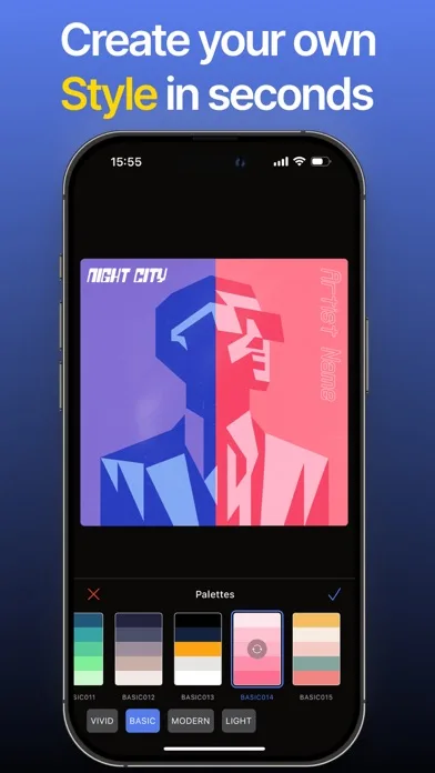 FIBE - Album Cover & Art Maker screenshot 3