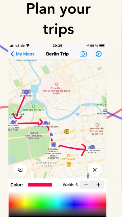 MapDraw: Draw on maps screenshot 2