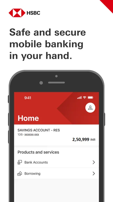 HSBC India screenshot 1
