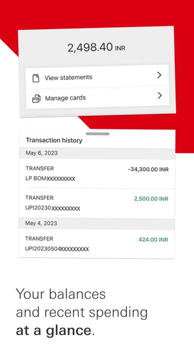 HSBC India screenshot 2