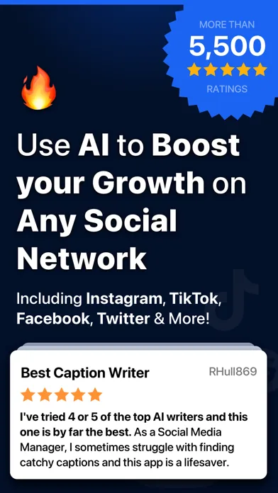 Ghost: Social Post Writer screenshot 1