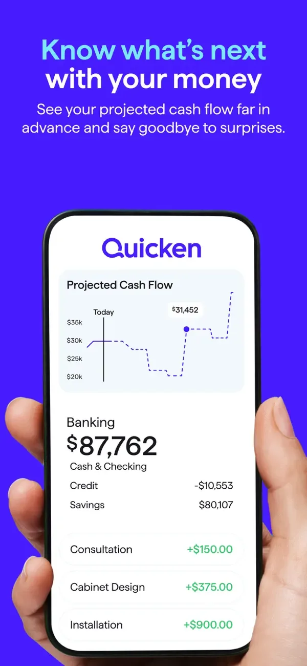 Quicken: Intelligent Money screenshot 1
