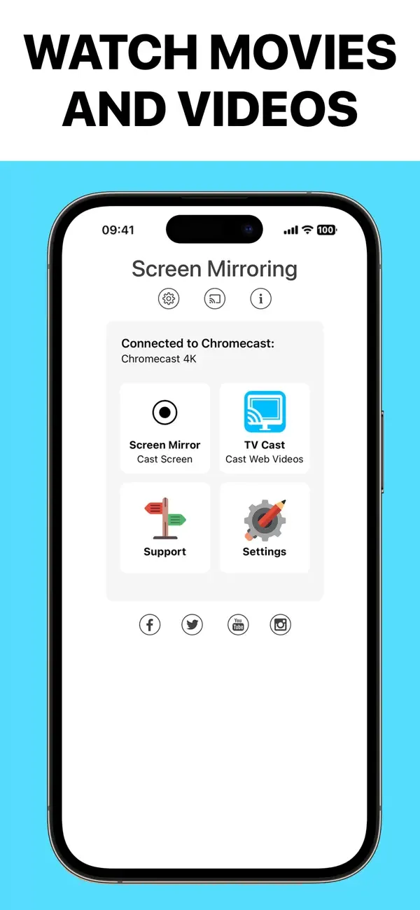 Screen Mirroring – Chromecast screenshot 4