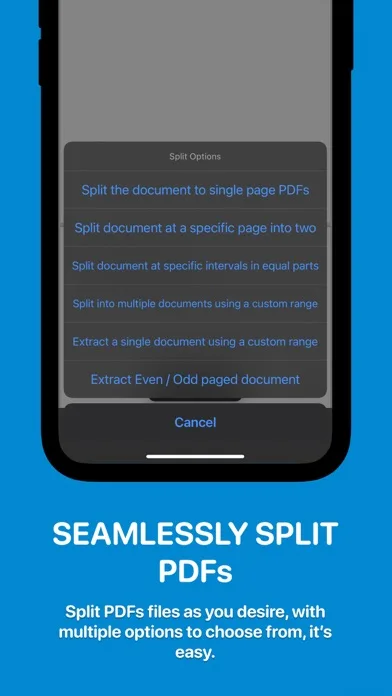 PDFs Split & Merge: PDF Editor screenshot 2