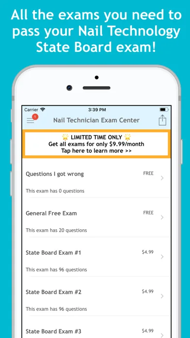 Nail Technician Exam Center screenshot 4