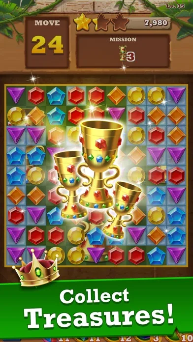 Jungle Gem Blast screenshot 2