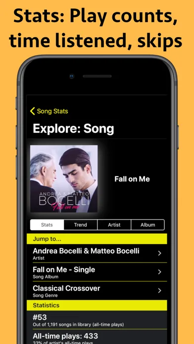 Song Stats for Apple Music screenshot 2