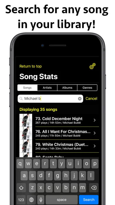 Song Stats for Apple Music screenshot 5