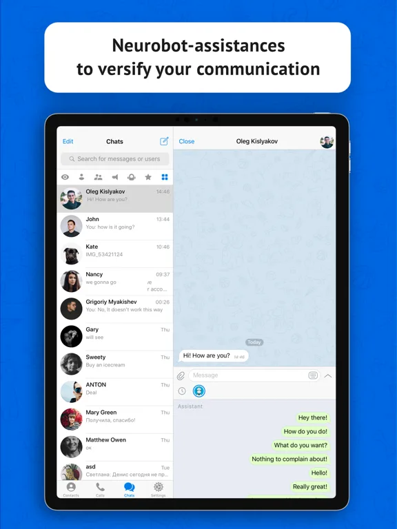 iMe: Telegram AI Messenger screenshot 1