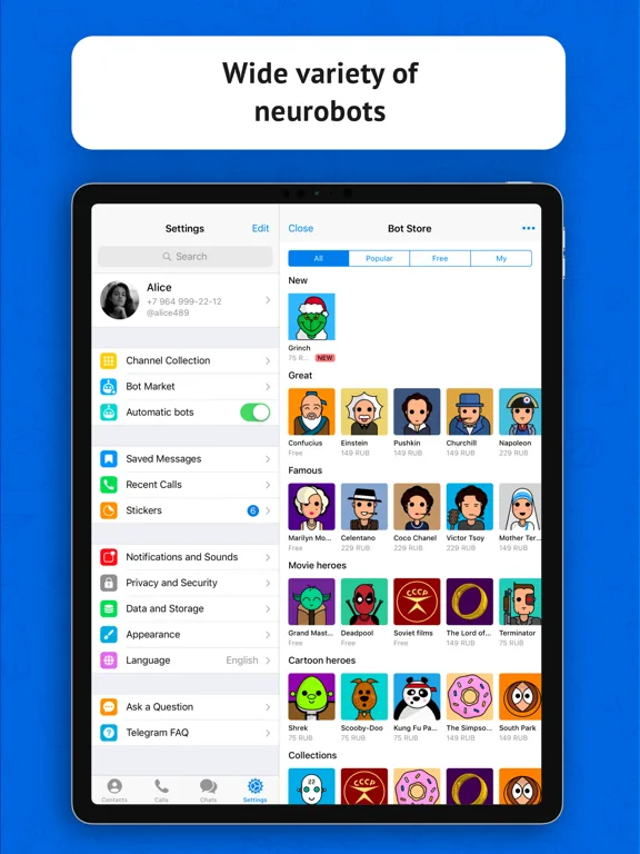 iMe: Telegram AI Messenger screenshot 2