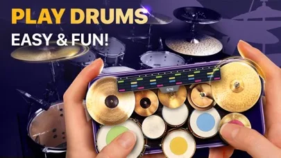 Go Drums: lessons & drum games screenshot 1