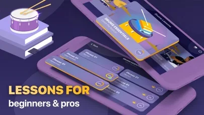 Go Drums: lessons & drum games screenshot 2