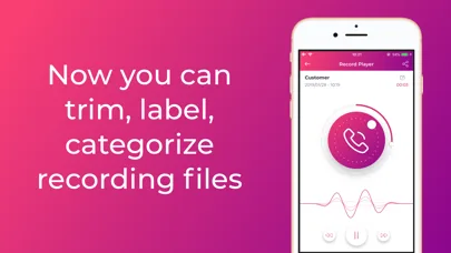 Auto call recorder record app screenshot 3