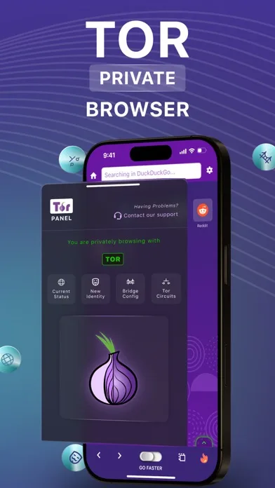TOR Browser: VPN+Onion Browser screenshot 1