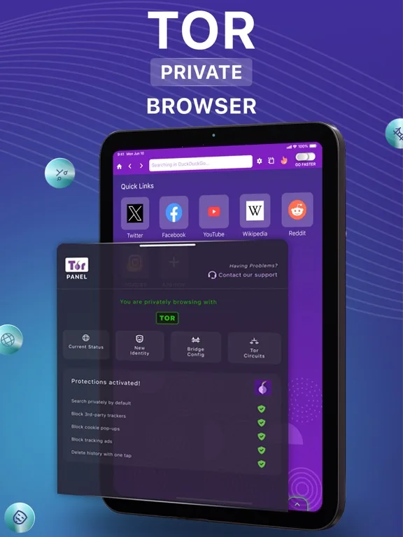 TOR Browser: VPN+Onion Browser screenshot 5