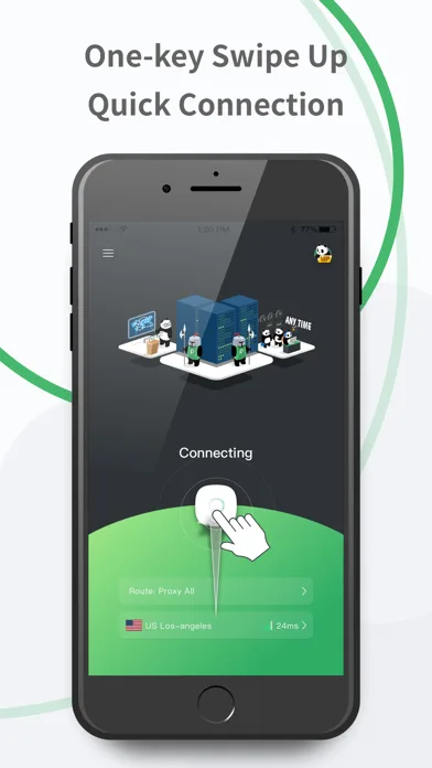Panda VPN: Stream & Game Fast screenshot 1