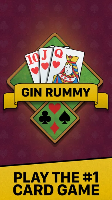 Gin Rummy Card Game Classic screenshot 1