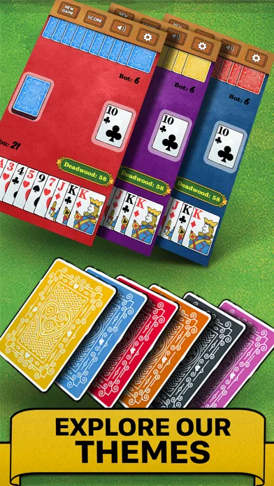 Gin Rummy Card Game Classic screenshot 5