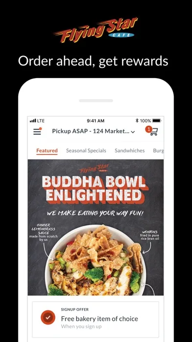 Flying Star Cafe Ordering screenshot 1