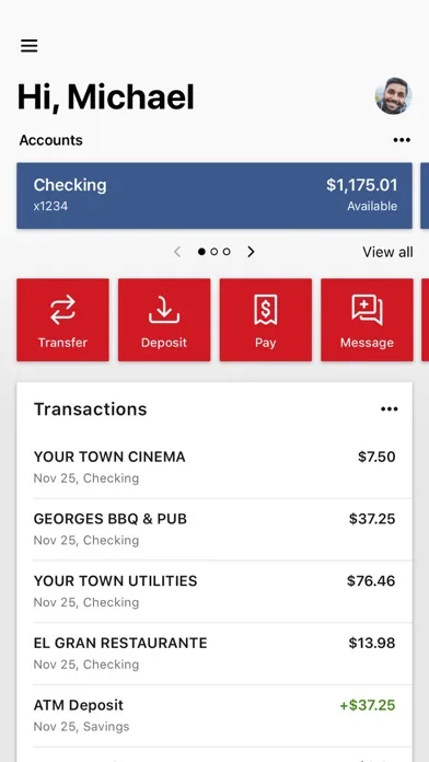 Simmons Bank screenshot 3