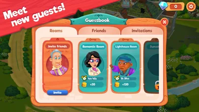 Delicious B&B: Decor & Match 3 screenshot 5