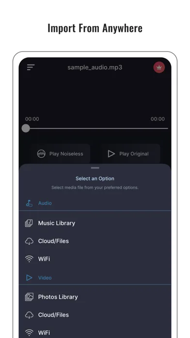 Audio Noise Reducer & Recorder screenshot 3
