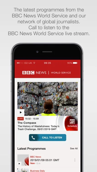 BBC World Service screenshot 1