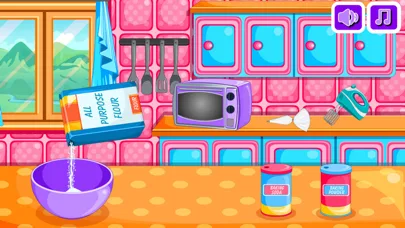 Baking black forest cake games screenshot 2