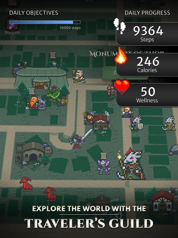 Orna: A Fantasy RPG & MMO game screenshot 4