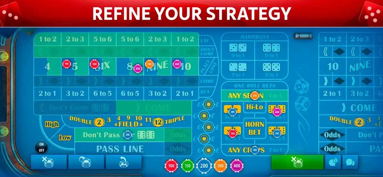 Vegas Craps by Pokerist screenshot 3