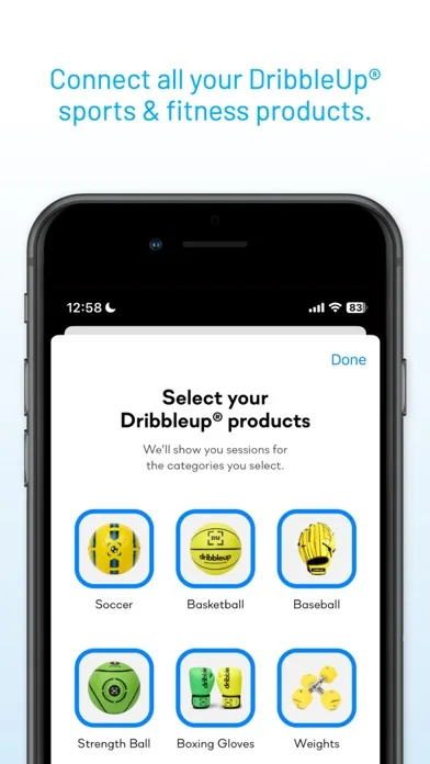 Dribbleup - Sports & Fitness screenshot 1