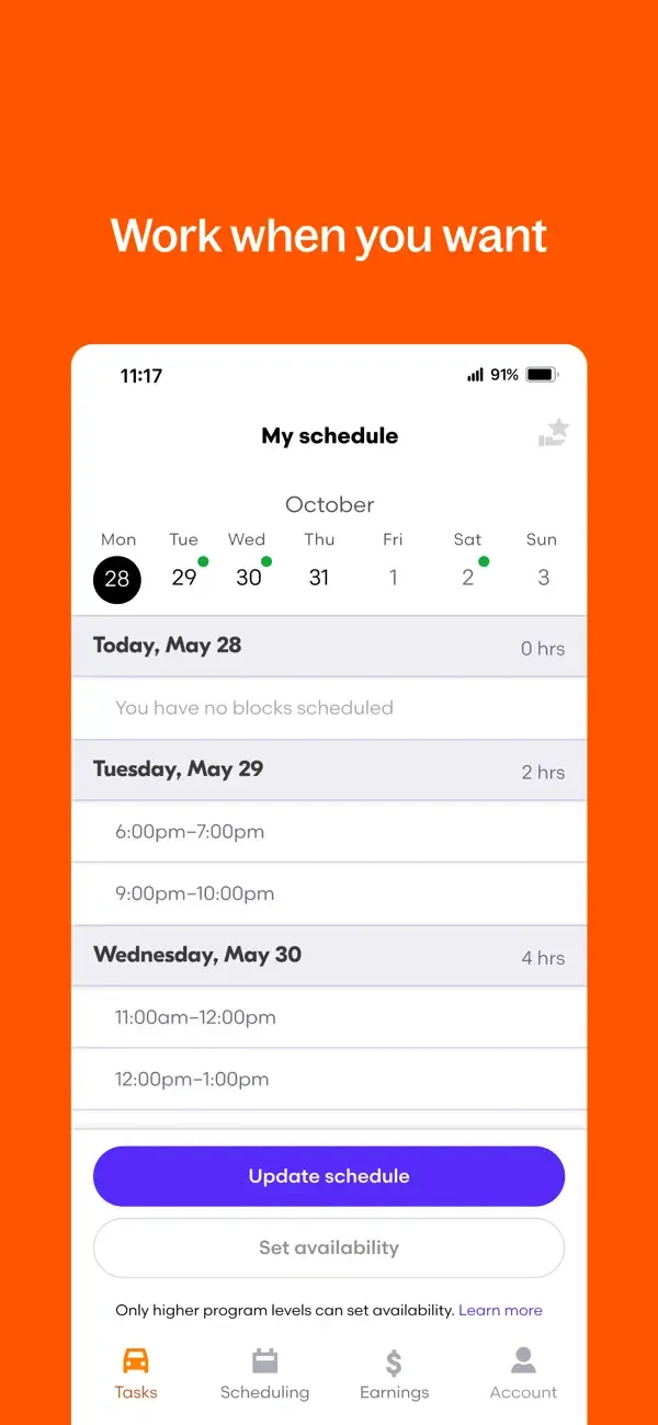 Grubhub for Drivers screenshot 2