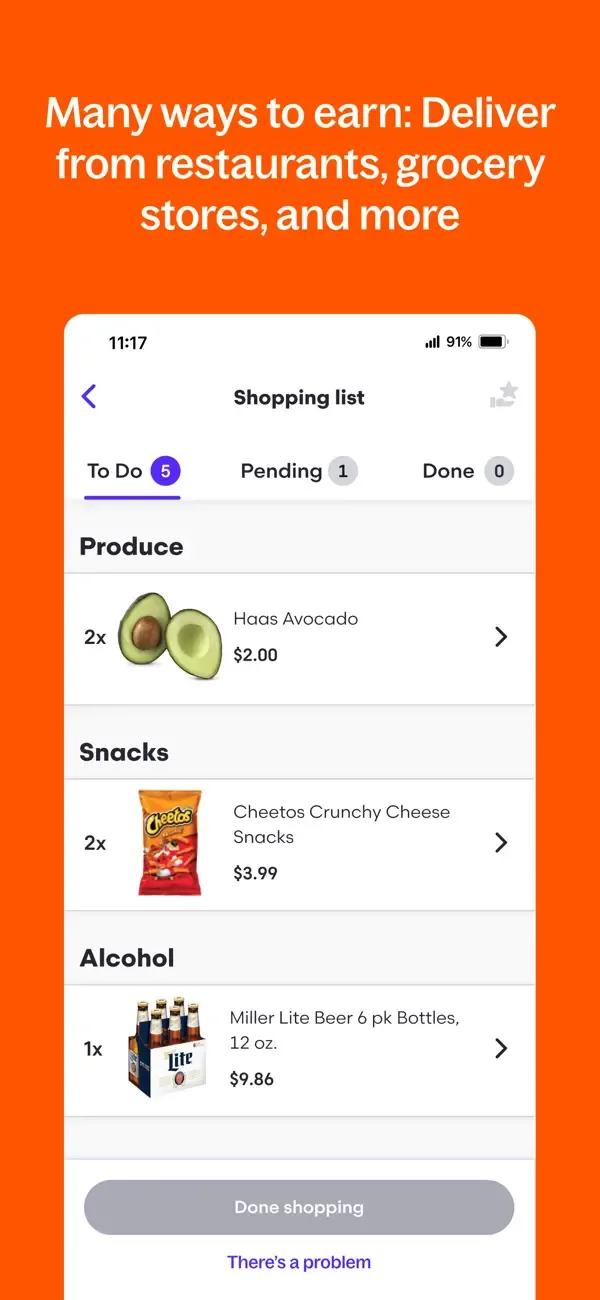 Grubhub for Drivers screenshot 4