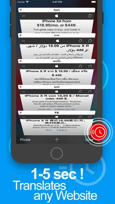 Translate - Translator Browser screenshot 4