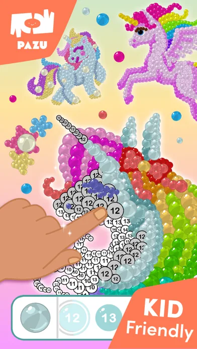Color by number games for kids screenshot 3