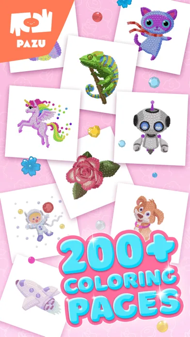 Color by number games for kids screenshot 4