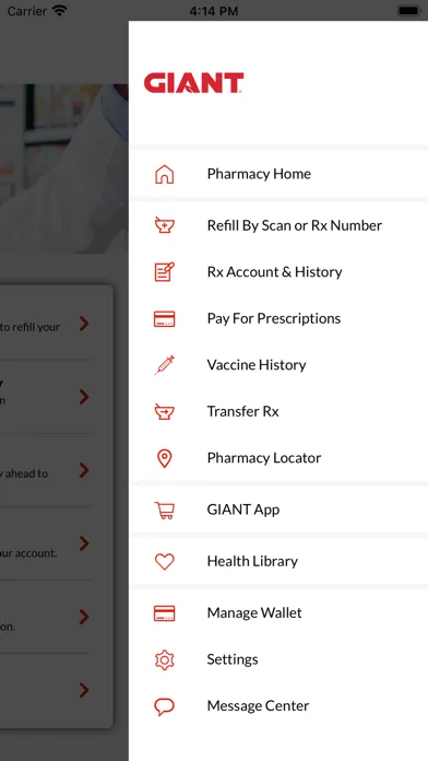 GIANT Rx screenshot 2