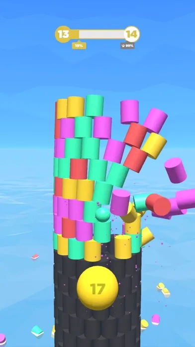 Tower Color - Hit and crash! screenshot 2