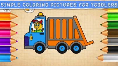 Baby games: my simple coloring screenshot 1