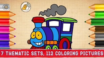 Baby games: my simple coloring screenshot 2