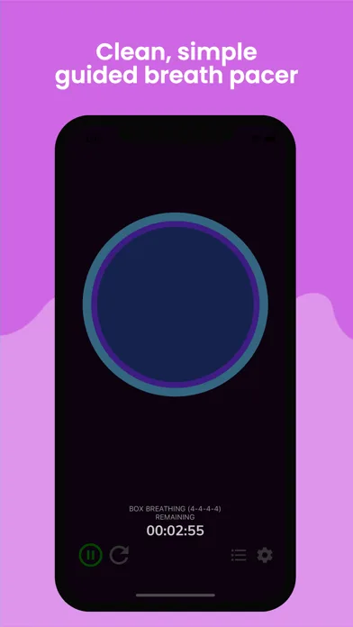 Awesome Breathing: Pacer Timer screenshot 1
