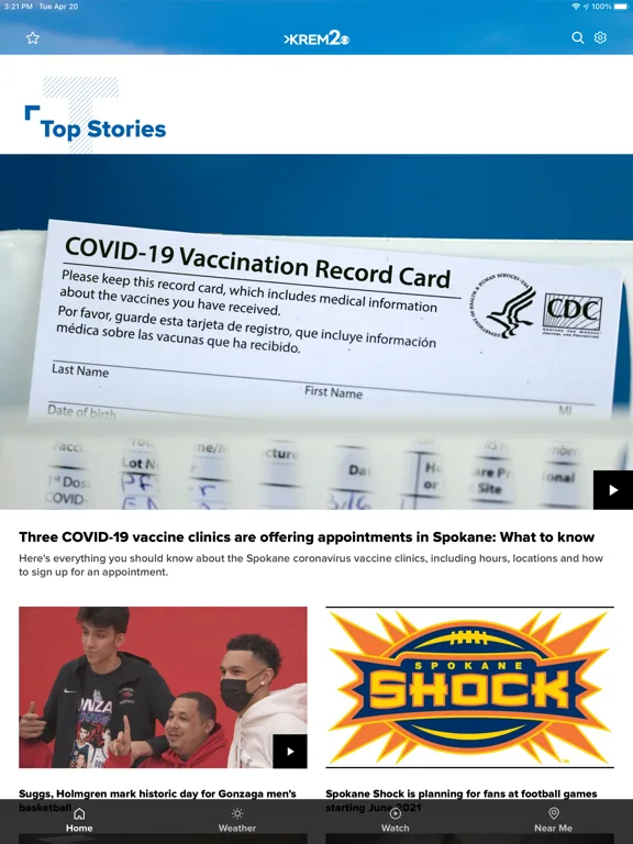 Spokane News from KREM screenshot 1