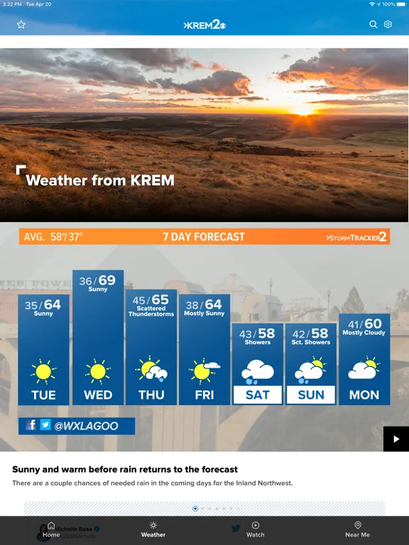 Spokane News from KREM screenshot 2