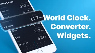 World Clock. Time Widget screenshot 1
