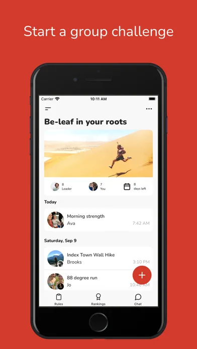 GymRats · Fitness challenge screenshot 1