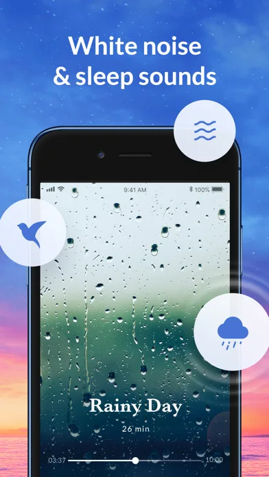 Sleep Sounds White Noise, Rain screenshot 2