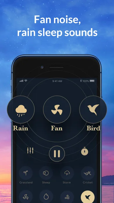 Sleep Sounds White Noise, Rain screenshot 3