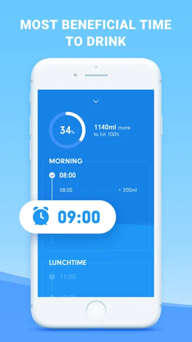 Drink Water Reminder, Tracker screenshot 2