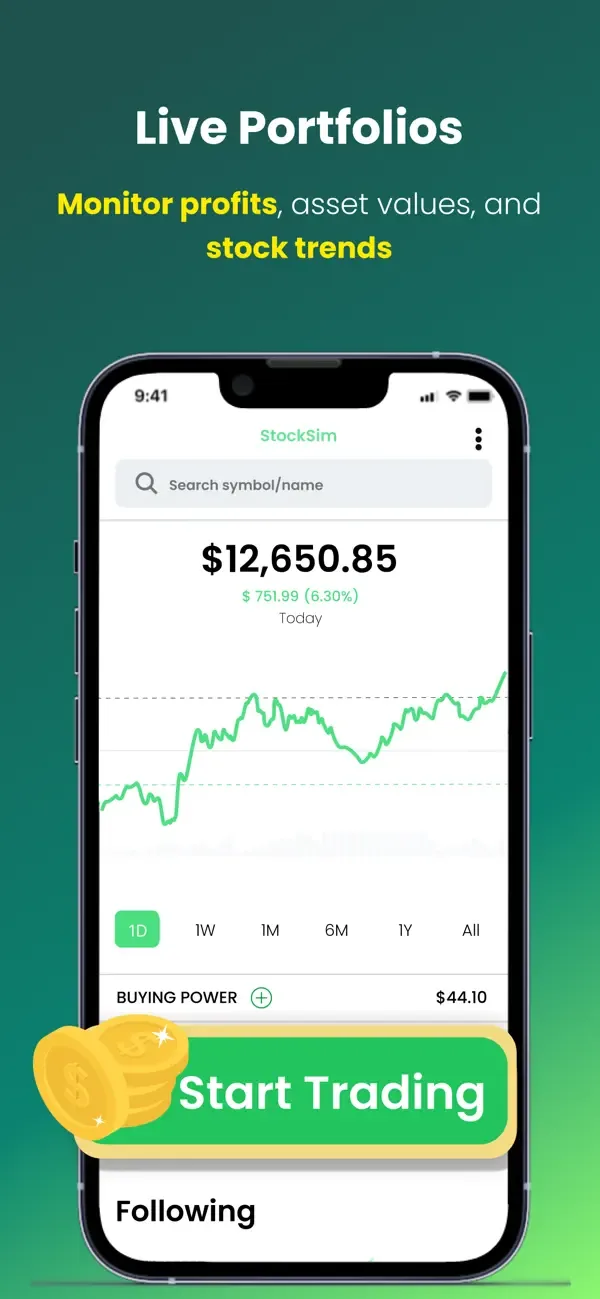 Stock Market Simulator screenshot 3