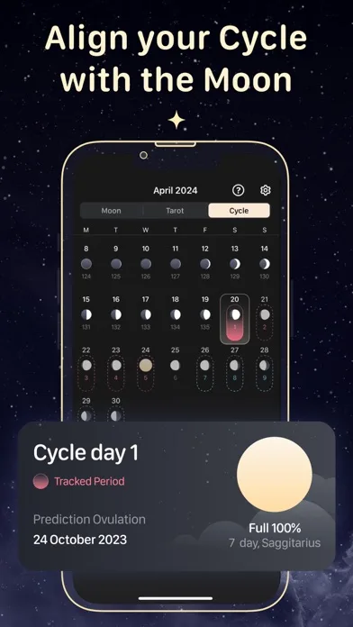 Moon Calendar — MoonX screenshot 4